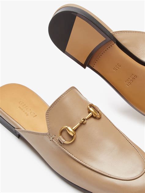 gucci loafer mule sale|Gucci princetown mules beige.